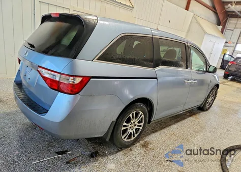 2011 Honda Odyssey Ex из США, поврежденный, VIN 5FNRL5H4XBB031280